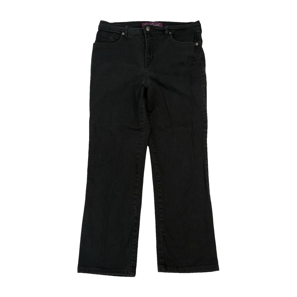Gloria Vanderbilt Jeans Womens Size 10 Petite Short (31x25)‎ Mid-Rise Straight